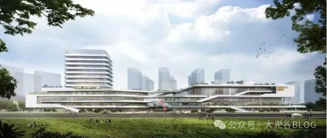 左岭文体中心效果图！(图3)