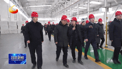 吕梁市开发区2025年第一次“开工一批”项目集中开工(图1)
