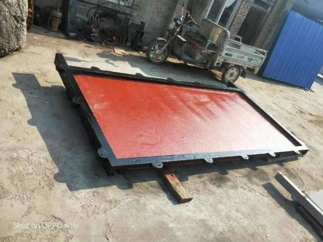 江门弧形铸铁闸门按图纸生产加工(图2)