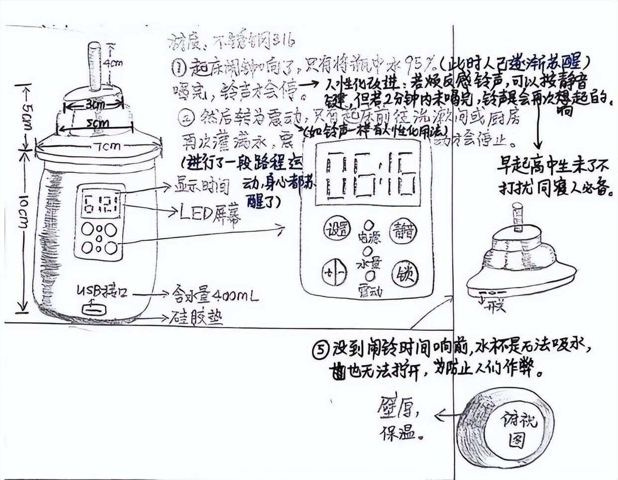 杭州高二女生解决雨天骑行难题获得国家专利认证(图5)