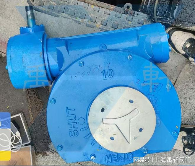 上海禹轩QDX3-S10二级蜗轮箱助力广州天河水厂更换蝶阀传动装置(图1)