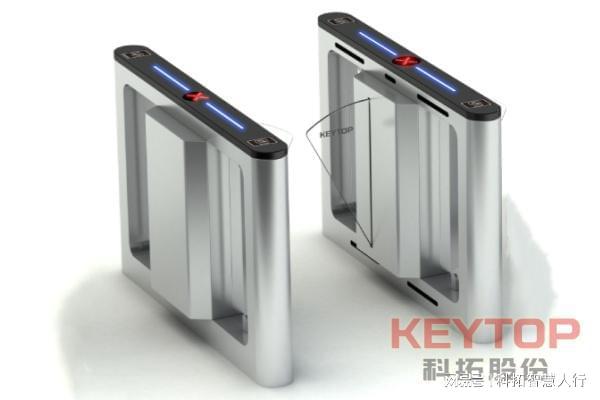 江西抚州人脸识别门禁厂家、人行通道摆闸翼闸三辊闸系统(图2)