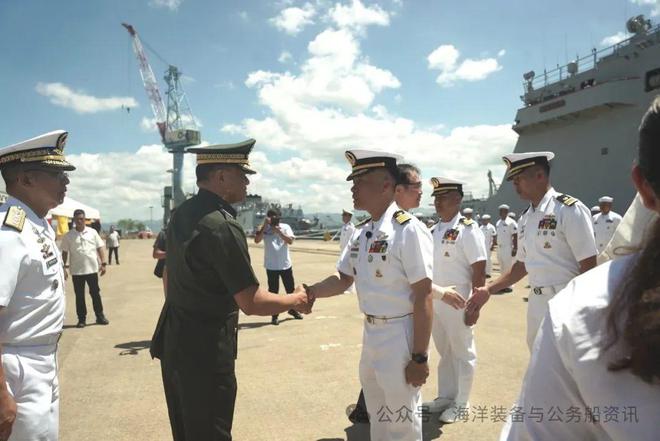 菲律宾海军举行最强护卫舰“米古尔·马尔瓦尔”号欢迎仪式(图4)