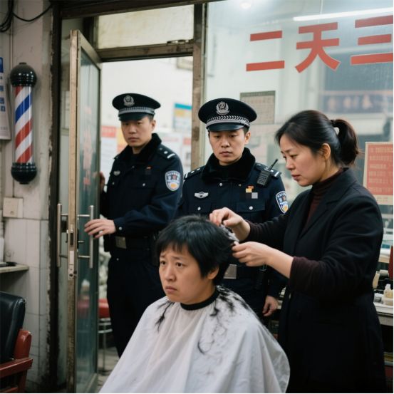 理发店女老板被20岁男大学生告白后次日警方上门：请配合调查(图2)