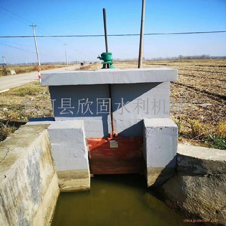 铸铁镶铜闸门图片河道铸铁闸门