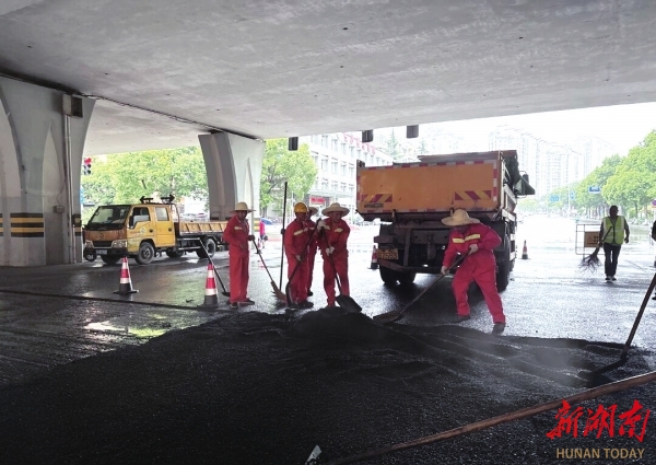 精雕细琢“城市筋骨”用心守护“脚下安全”@湖南日报(图3)