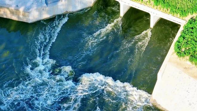 永城：汪楼河入沱河防洪调蓄泵站及节制闸工程竣工(图4)