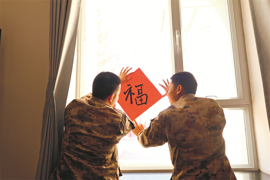 踏访新时代边关·新春“礼物”丨国门迎新春岁寒暖流涌(图4)