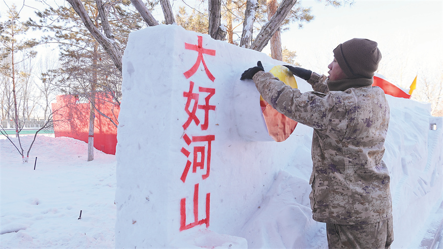 踏访新时代边关·新春“礼物”丨国门迎新春岁寒暖流涌(图8)