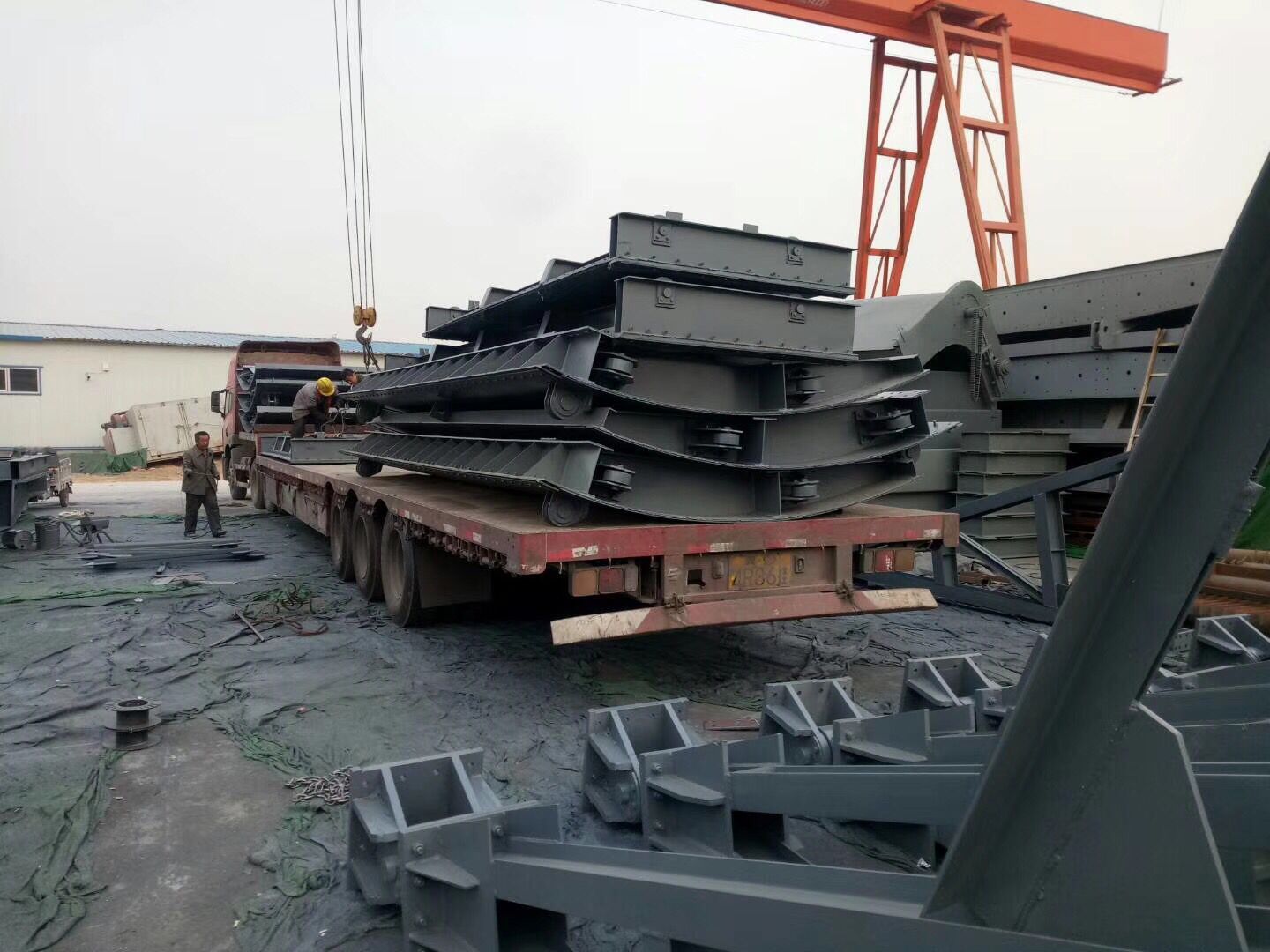 扬州钢制插板闸门批量销售-液压启闭机(图1)